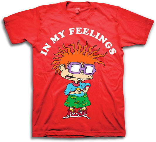 rugrats Nickelodeon Men's 90's Classic T-Shirt, Hey Arnold, All That - Vintage Throwback Tee
