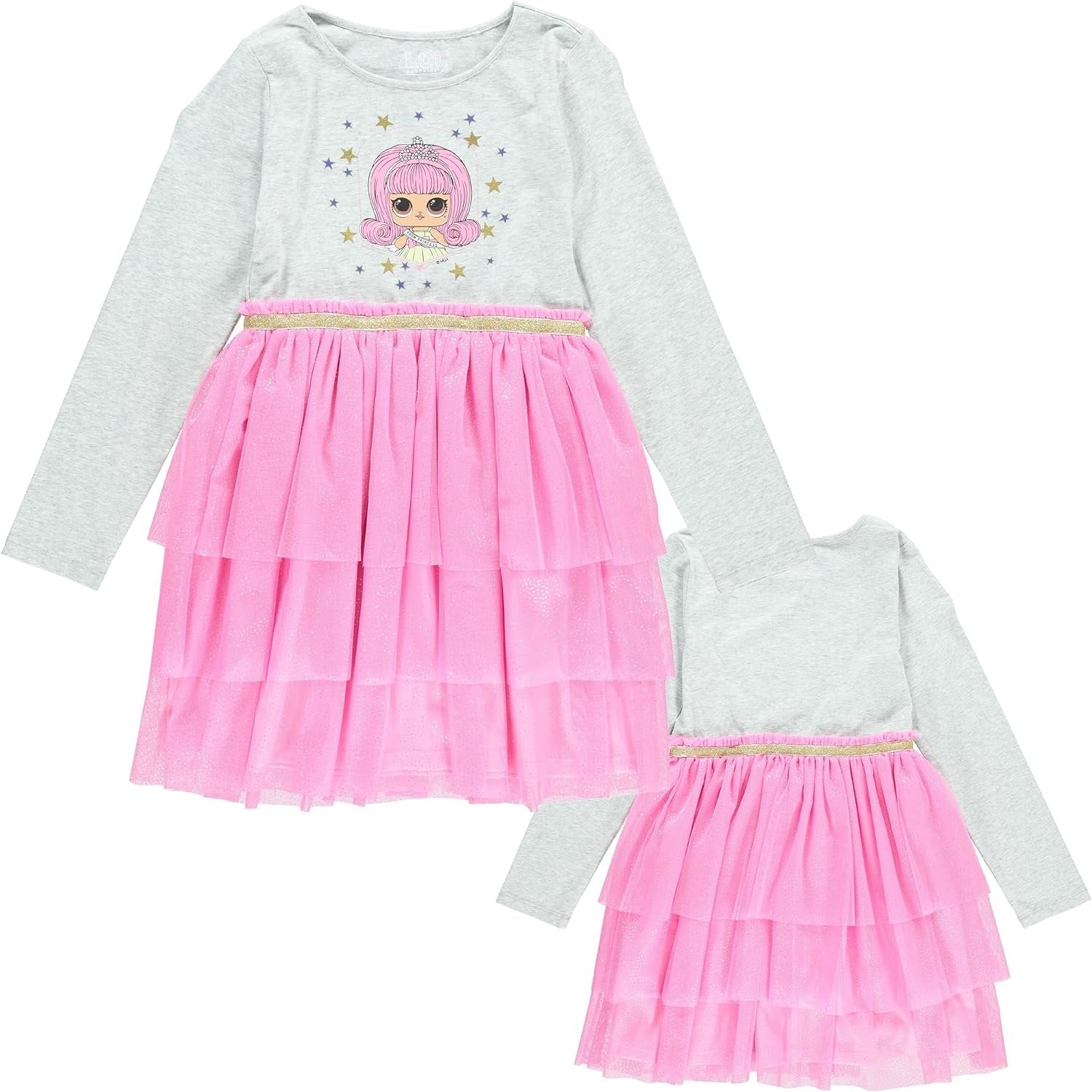 L.O.L. Surprise! Girls' Tutu Dress with Tulle Skirt