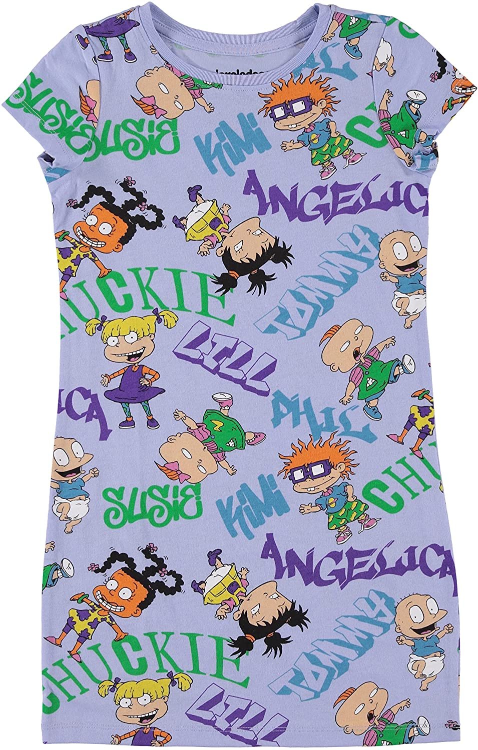 rugrats Girls Dress - Susie & Angelica T-Shirt Dress - Nickelodeon - Girls 4-16