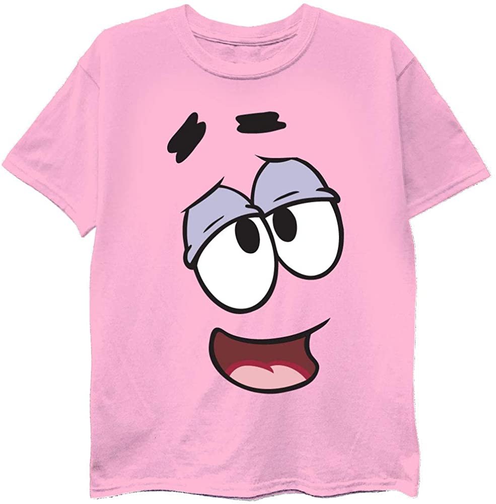 Spongebob Squarepants Boys T-Shirt 4-Pack Bundle - Spongebob, Patrick, Squidward, & Mr. Krabs - Nickelodeon - Boys Sizes 4-16