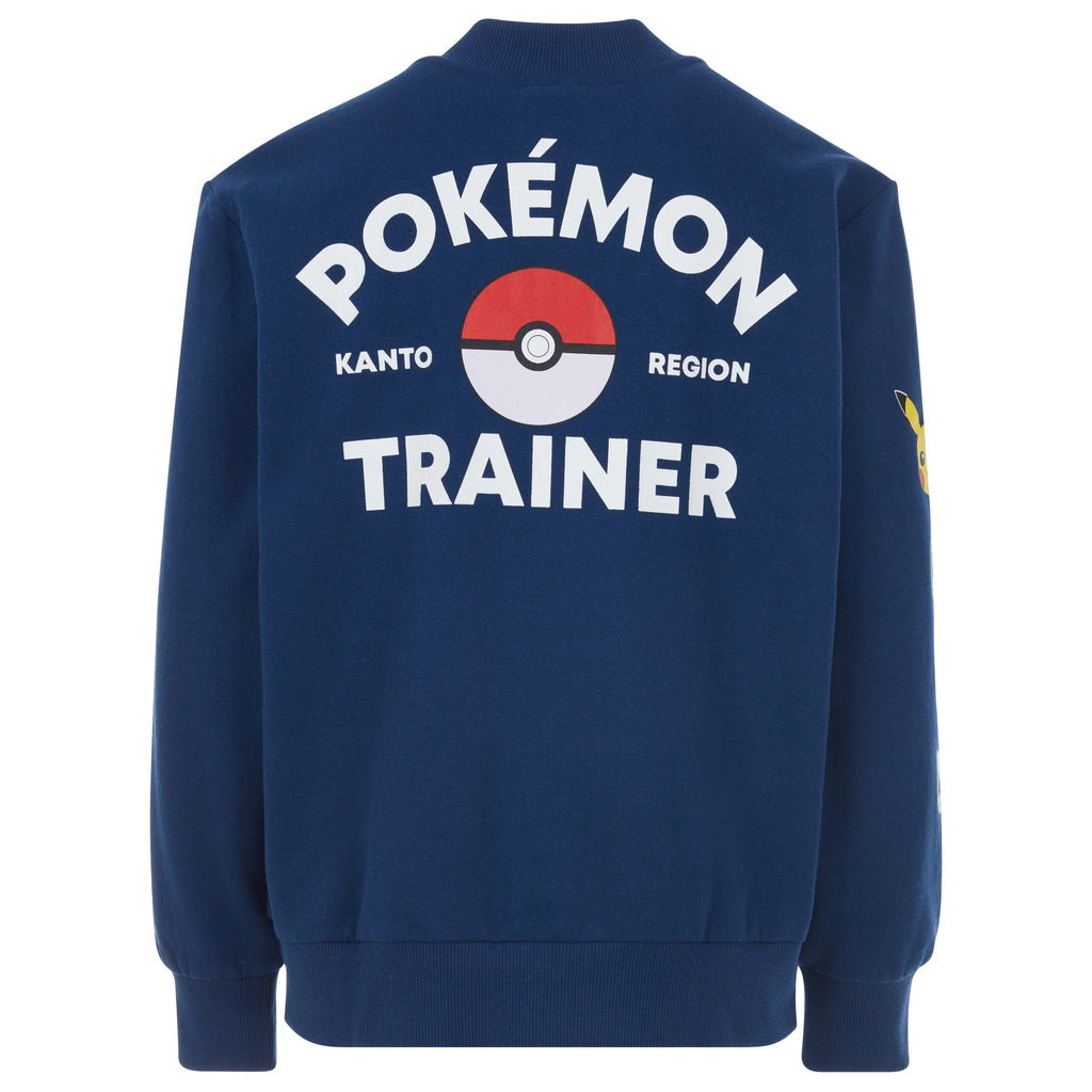 POKÉMON Boys Pokemon Fleece Bomber Jacket- Little and Big Boys Sizes XS-XL (4-16)