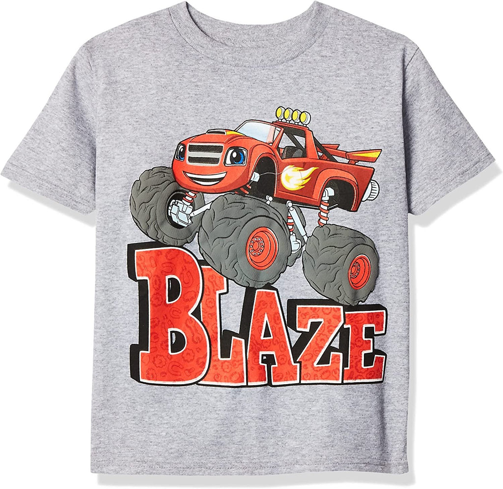 Nickelodeon Boys' Little Blaze and The Monster Machines Short Sleeve Tee