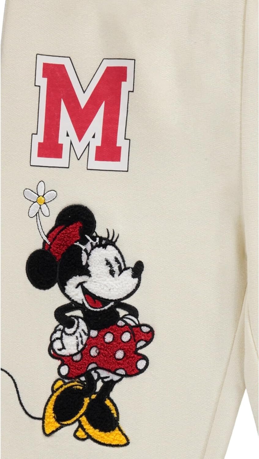 Disney Girls Lilo and Stitch Jogger Sweatpants with Minnie Mouse & Disney Princesses, Little and Big Girls Sizes 4-16