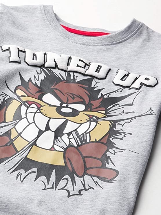 LOONEY TUNES Boys Graphic Hoodie, T-shirt, & Jogger Sweatpant, 3-piece Athleisure Outfit Bundle Set - Boys 4-20