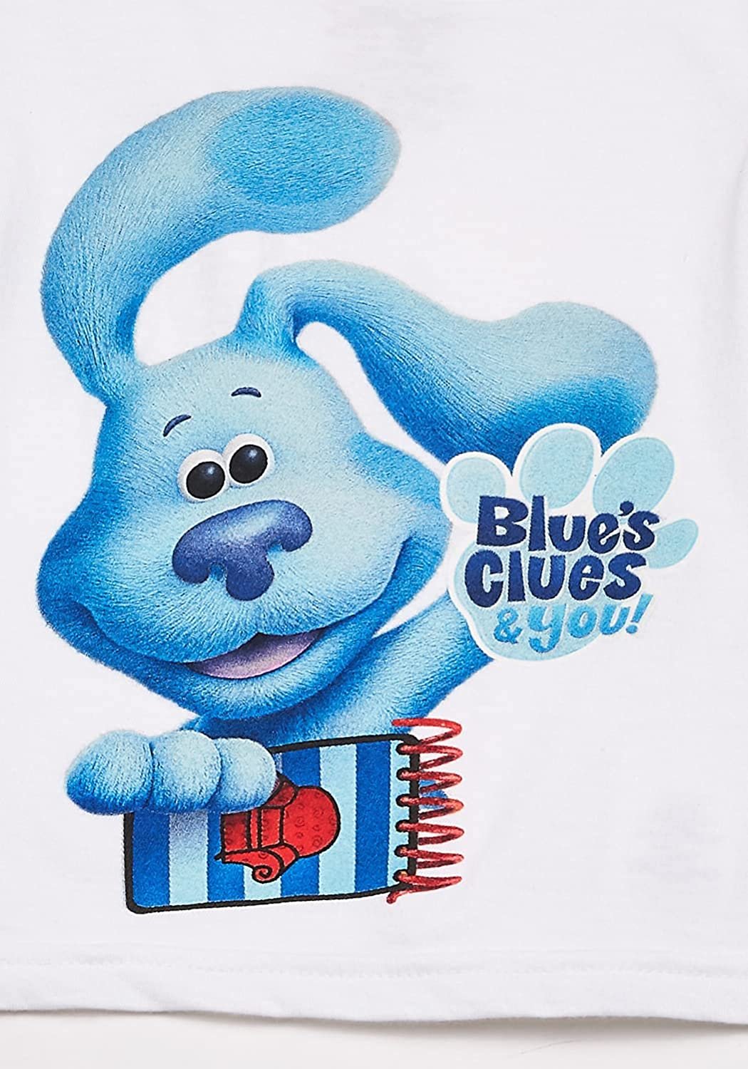 Nickelodeon Blue's Clues & You Blue & Notepad Toddler Boy T-Shirt-Blue, Josh & Magenta