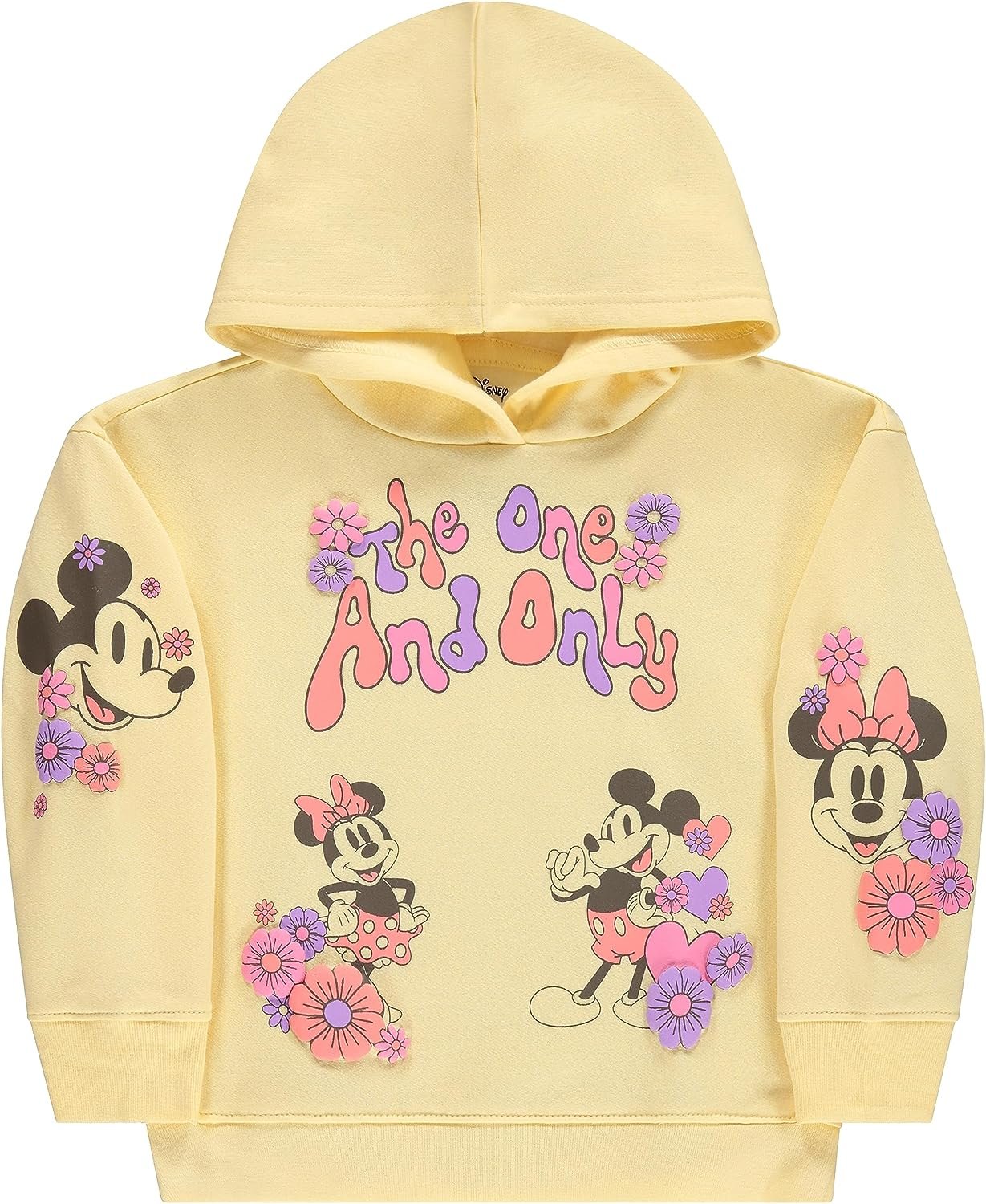 Disney Girls Minnie Mouse Hoodie and Jogger Clothing Set - Sizes 4-16