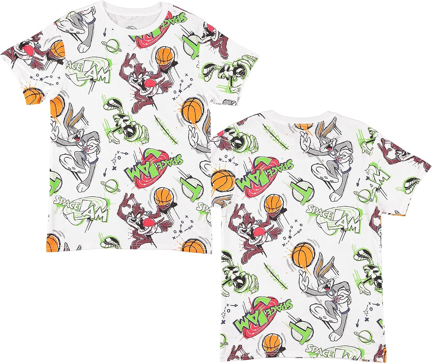 Men's Space Jam A New Legacy Short Sleeve T-Shirt- Looney Tunes Tune Squad Bugs Bunny T-Shirt