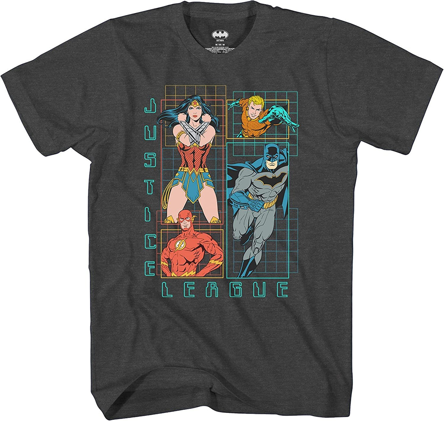 DC Comics Boys Justice League Super Hero T-Shirt