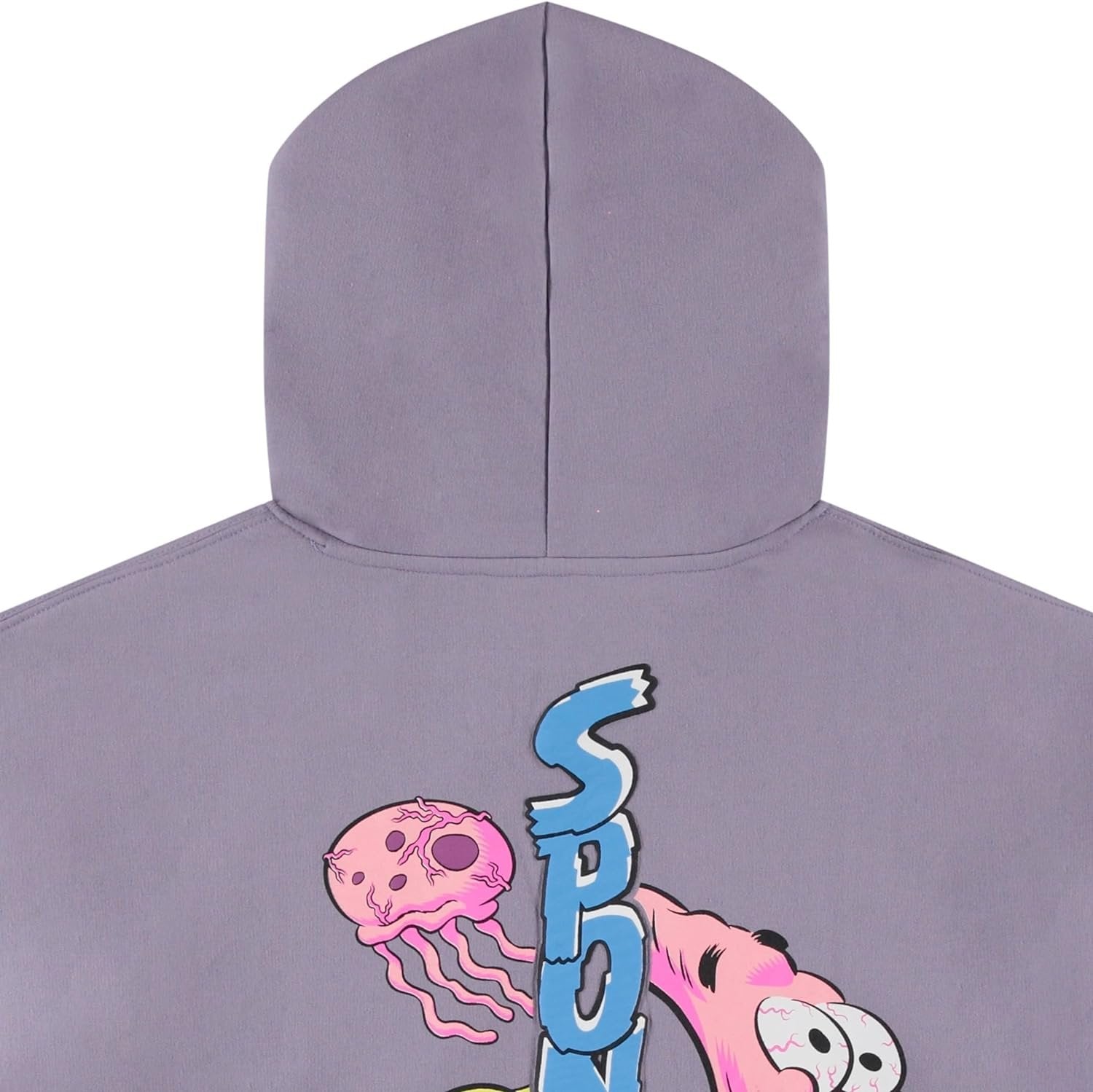 SpongeBob SquarePants Premium Men's Hoodie: Luxurious Embroidery and Puff Ink Logos