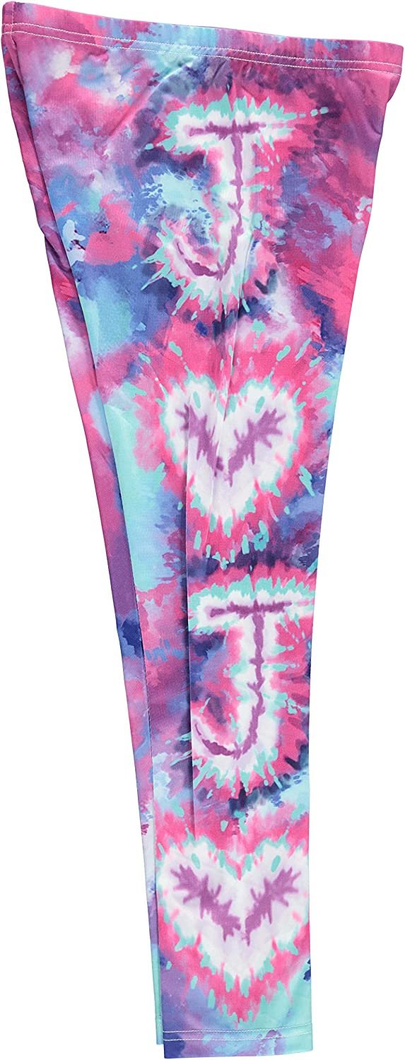 JoJo Siwa Girls' Tie Dye Short Sleeve T-Shirt and Leggings Set