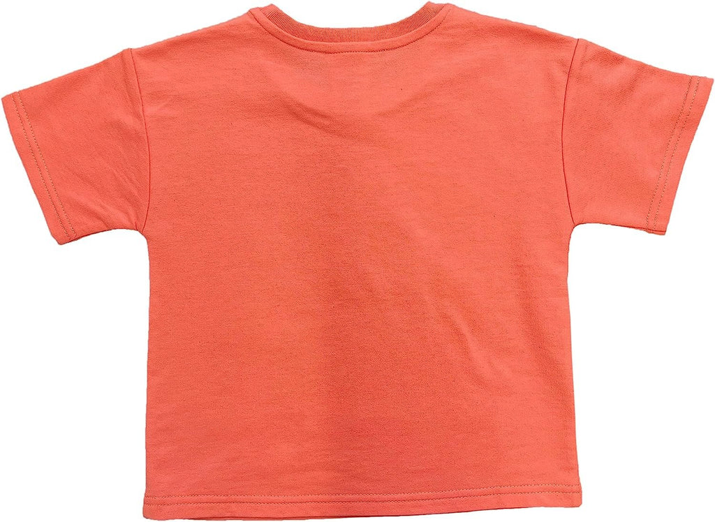 Disney Girls the Little Mermaid Movie Girls French Terry Tee & Short Set - Ariel, Flounder, Sebastian