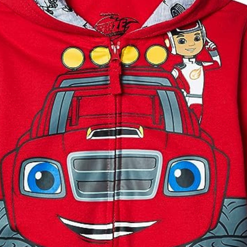 Nickelodeon Boys' Toddler Monster Machines Lets Blaze Hoodie