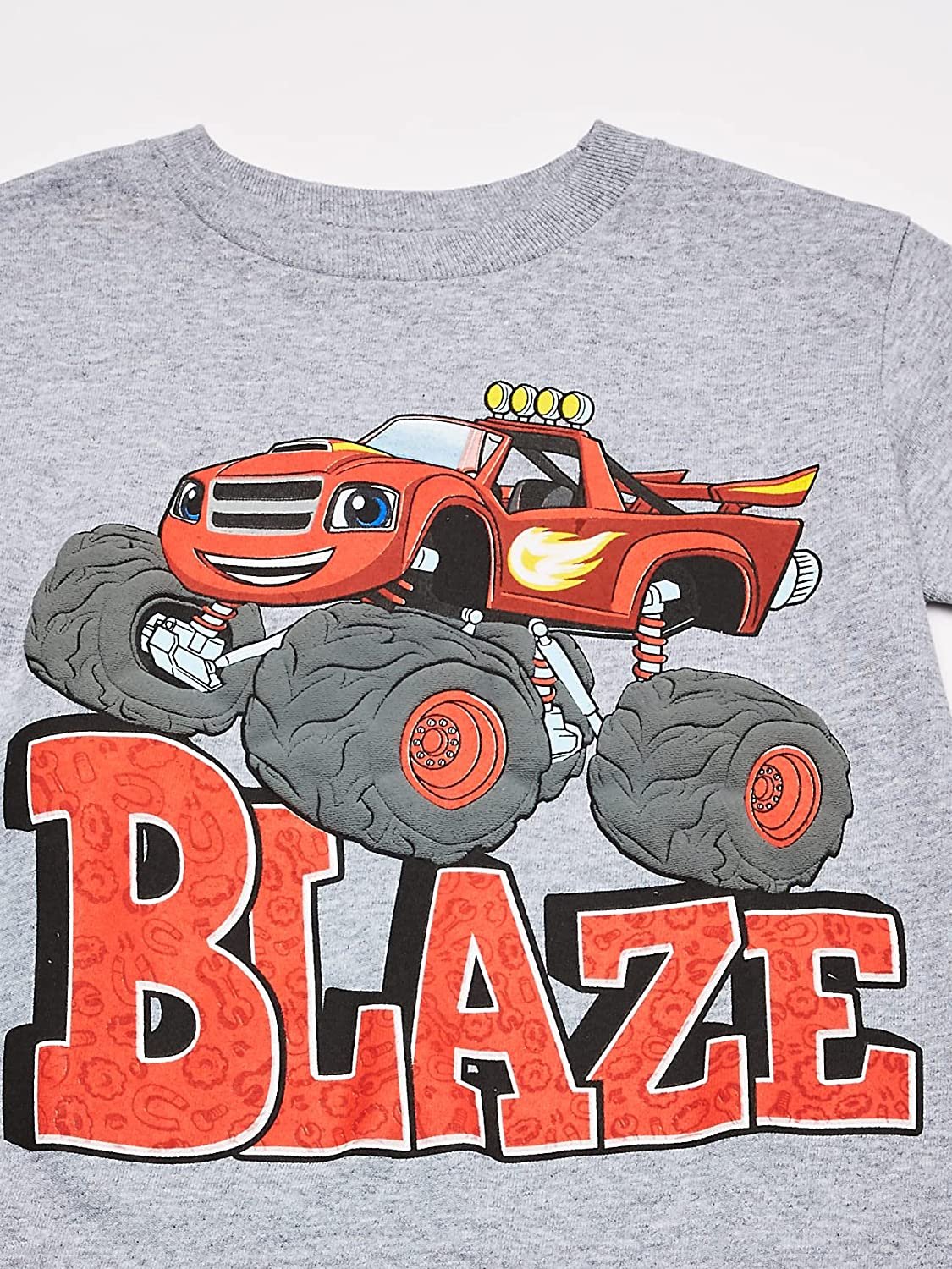 Nickelodeon Boys' Little Blaze and The Monster Machines Short Sleeve Tee