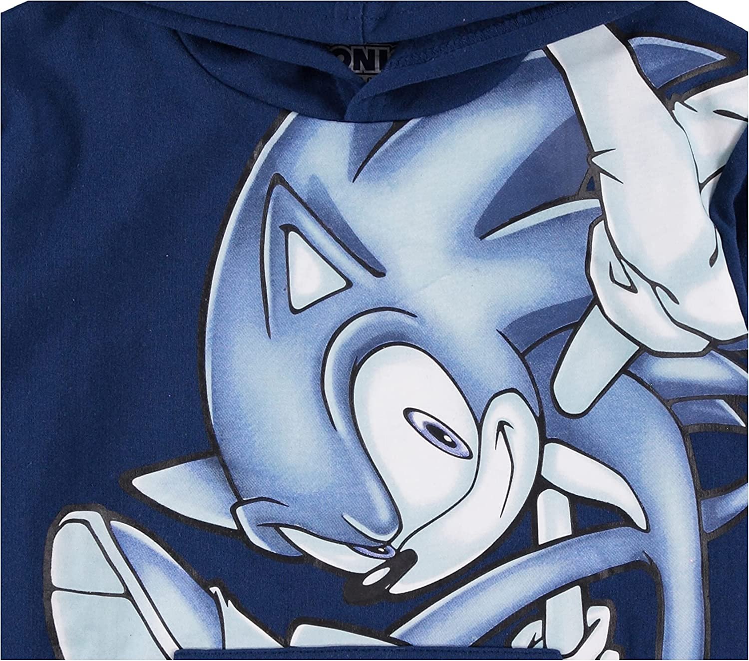 Freeze Boys' Sonic & Tails Hoodie - Navy, Sizes 4-20, Sonic the Hedgehog Pullover