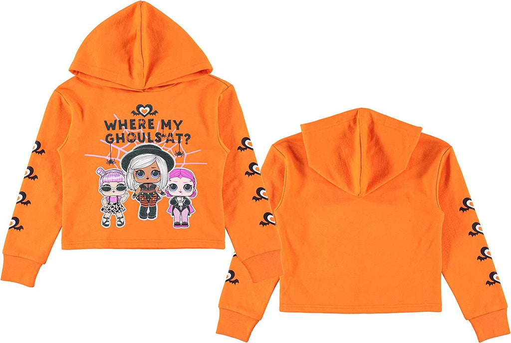 L.O.L. Surprise! Girls Halloween Hoodie- Diva & Kitty Queen Sizes 4-16