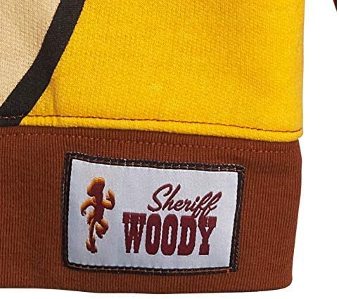 Disney Toy Story Big Face Zip Up Character Hoodies - Buzz Lightyear, Sheriff Woody - Boys, Girls, Unisex Sizing