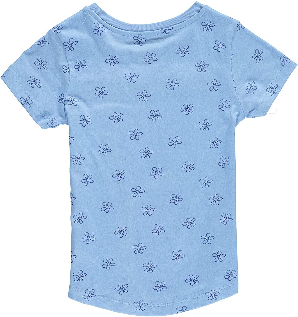 SpongeBob SquarePants Girls T-Shirt - Spongebob & Patrick Front & Back Tee - Sizes 4-16