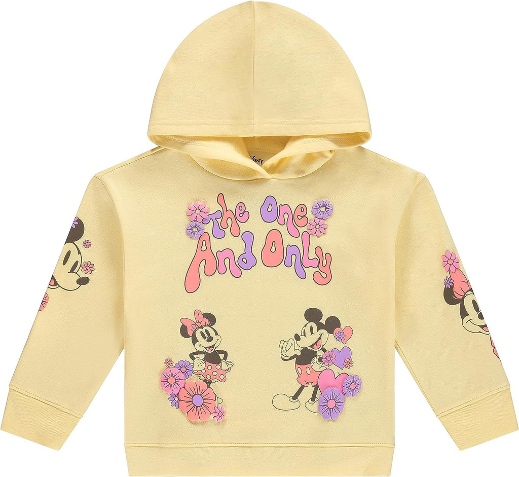 Disney Girls Minnie Mouse Hoodie and Jogger Clothing Set - Sizes 4-16