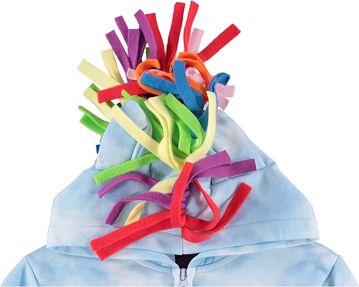 My Little Pony Magical Rainbow Dash Cosplay Hoodie for Girls - Super Soft & Fun for Playtime and Parties!