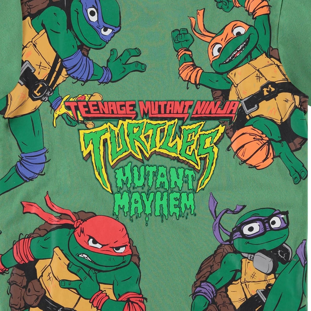 Teenage Mutant Ninja Turtles Boys T-Shirt and Shorts Set, Little and Big Boys Sizes 4-20