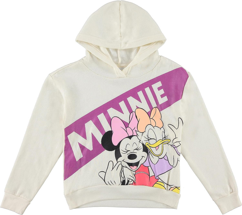Disney Girls Minnie Mouse Hoodie and Jogger Clothing Set - Sizes 4-16