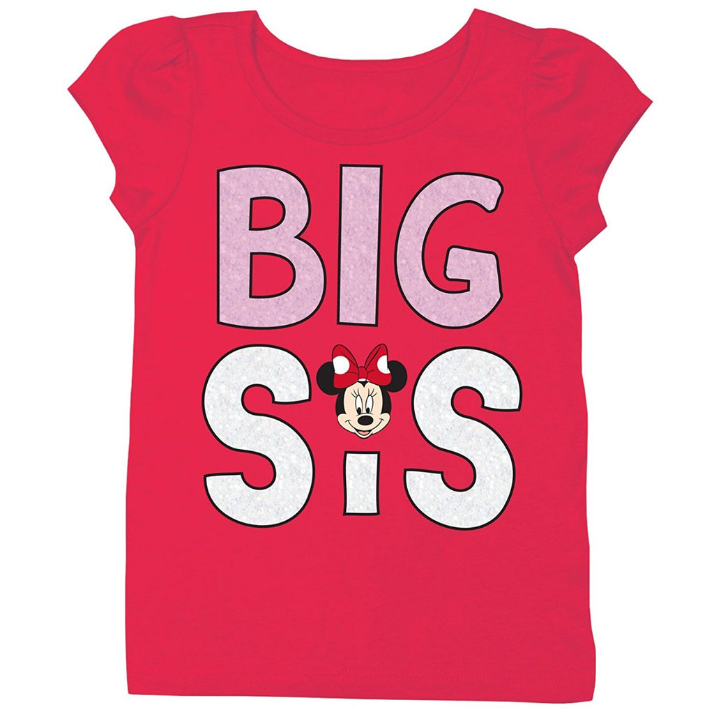 Disney Mickey and Minnie Mouse Siblings T-Shirt- Little Dude/Little Dudette