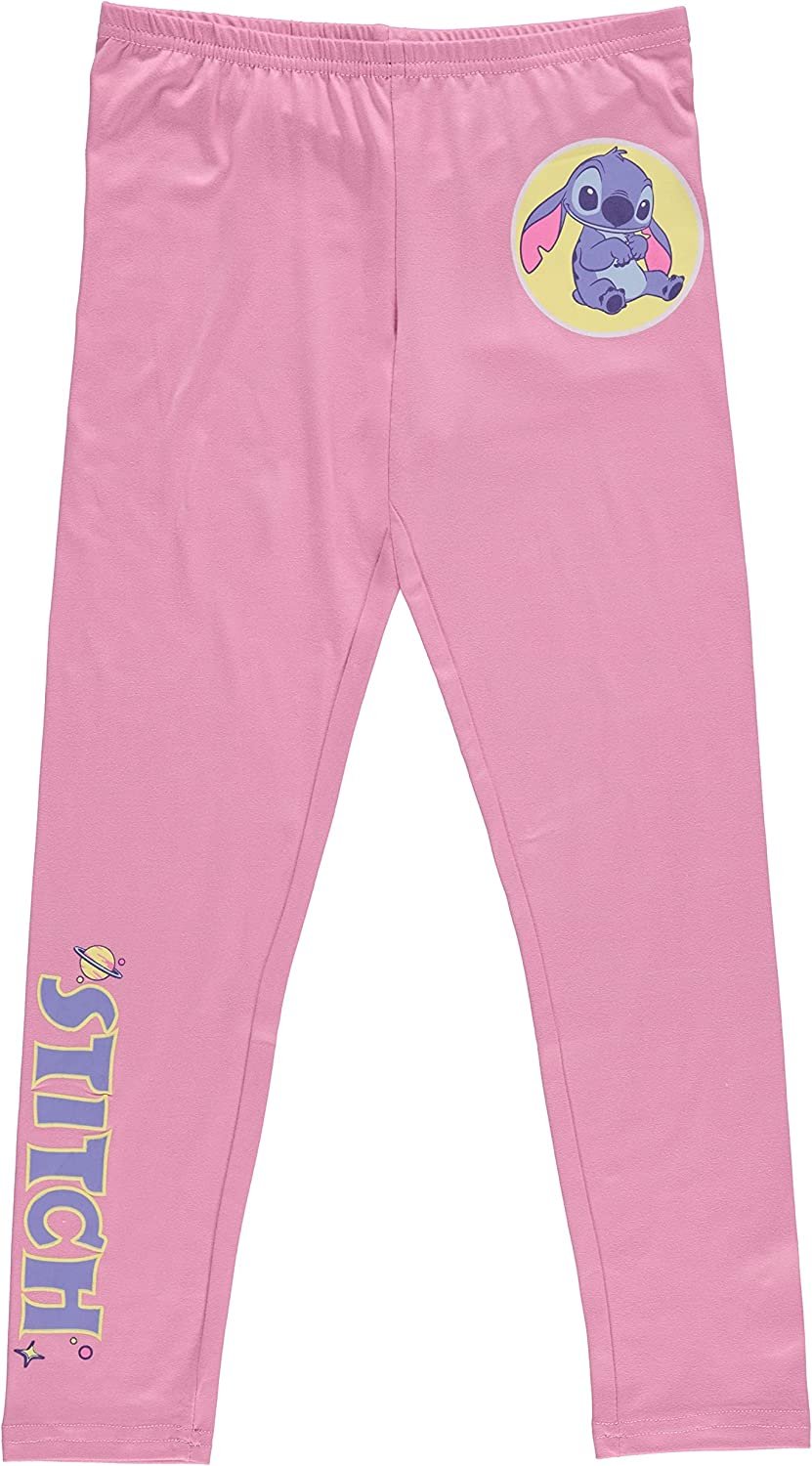 Disney Lilo & Stitch Clothing Set, Short Sleeve T-Shirt and Leggings Set- Girls Sizes 4-16