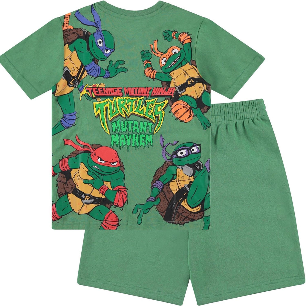 Teenage Mutant Ninja Turtles Boys T-Shirt and Shorts Set, Little and Big Boys Sizes 4-20