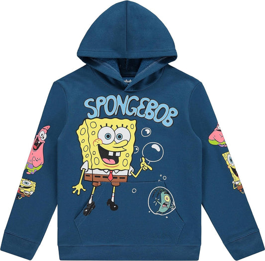 SpongeBob SquarePants Boys Pullover Hoodie - Sizes 4-20