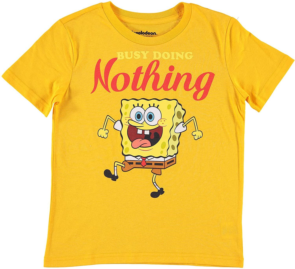 SpongeBob SquarePants Boys Hoodie and T-Shirt 2-Piece Set