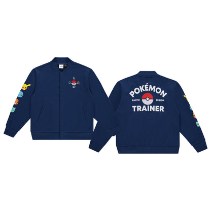 POKÉMON Boys Pokemon Fleece Bomber Jacket- Little and Big Boys Sizes XS-XL (4-16)