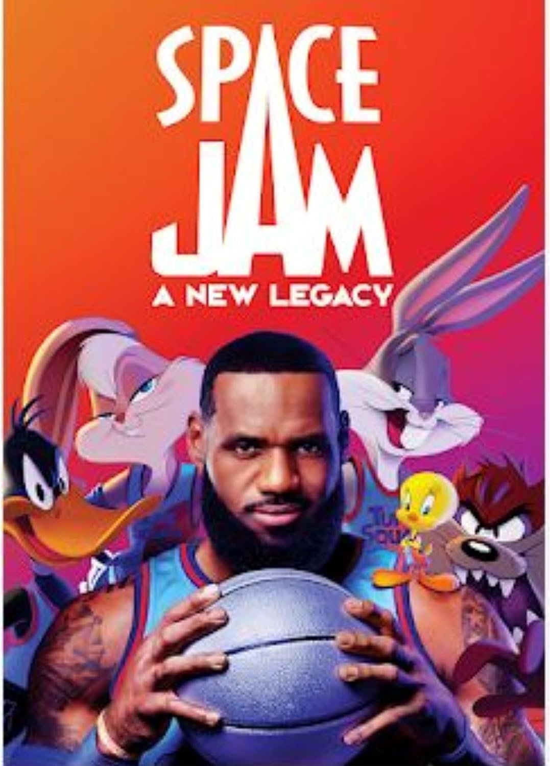 Girls' Space Jam T-Shirt Dress - Lola Bunny, Bugs Bunny, Tweety T-Shirt Dress