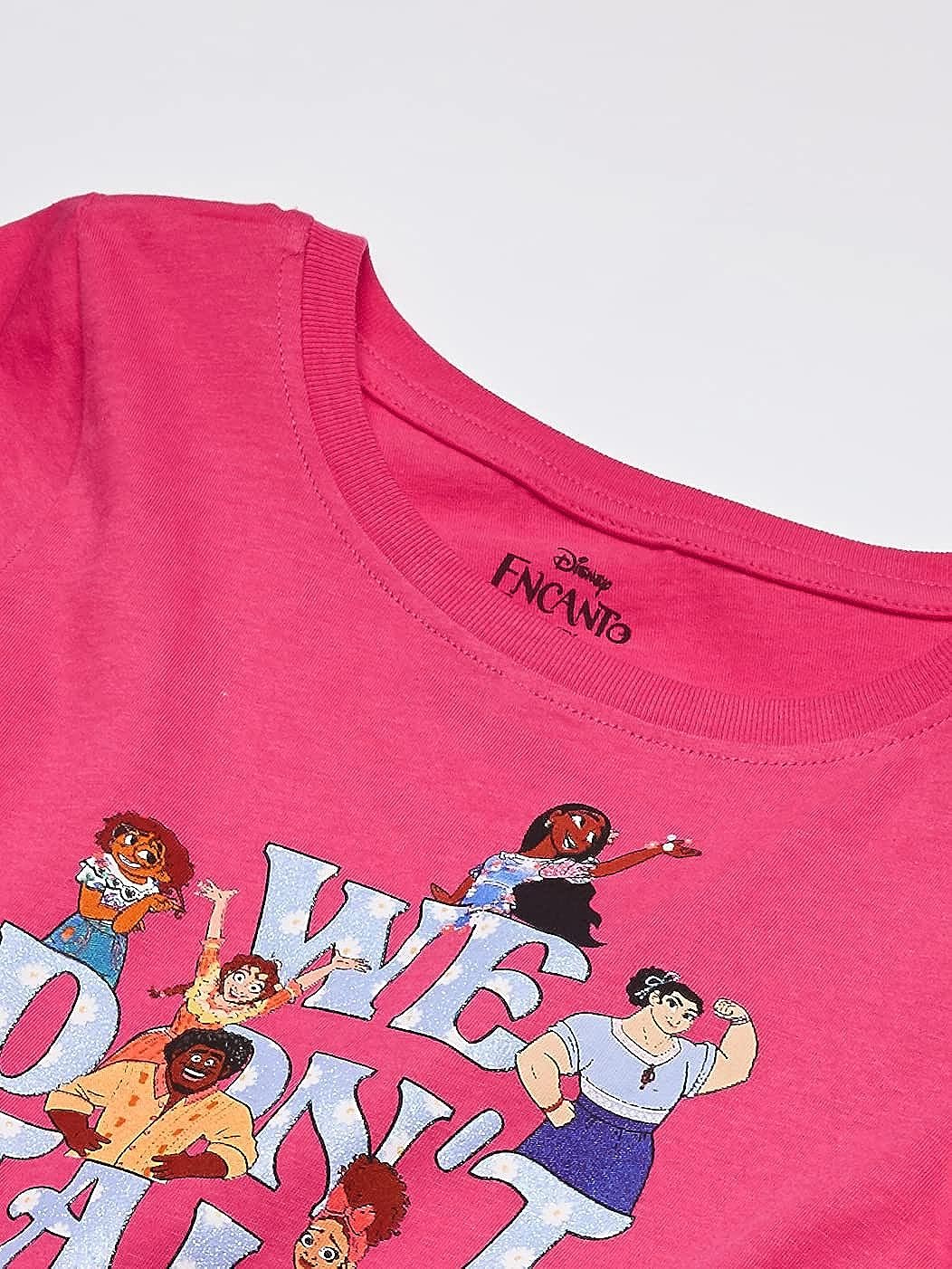Disney Girls' Big Encanto We Don't Talk About Bruno T-Shirt