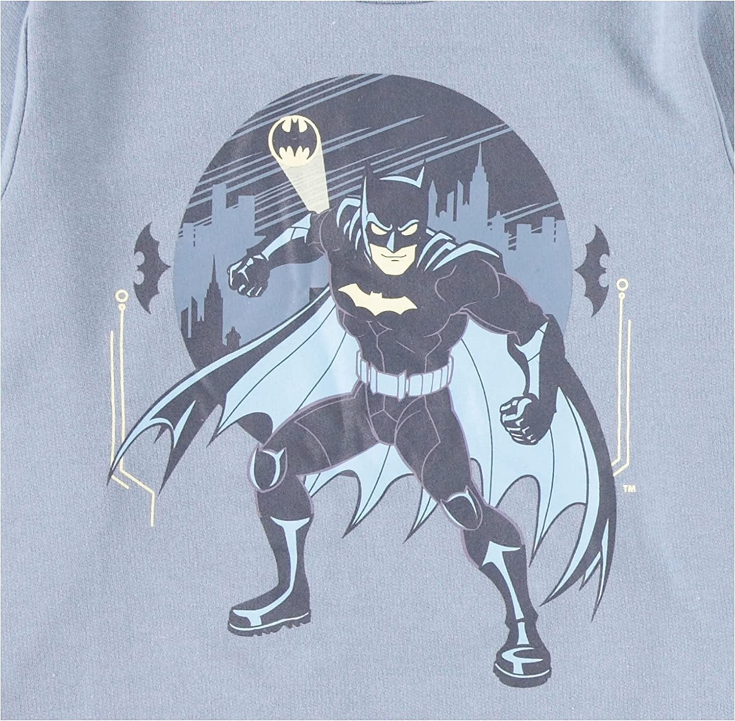 BATMAN Fleece Sweatshirt and Jogger Pants Set For Toddler boys - Sizes 2T-5T