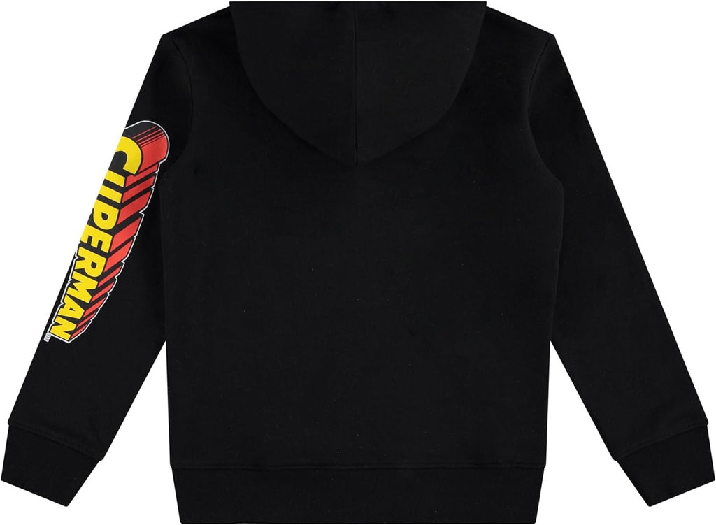 DC Comics Boys Pullover Hoodie and Jogger Sweatpants Set, Superman & Batman Sets for Little and Big Boys Sizes 4-20