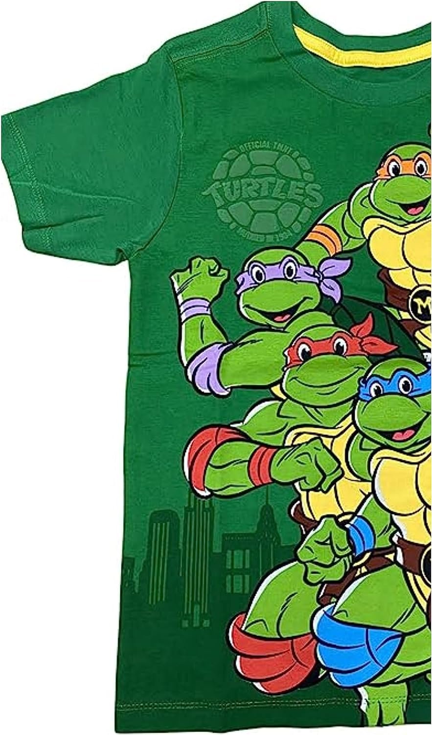 Teenage Mutant Ninja Turtles Boys Short Sleeve T-Shirt - Nickelodeon