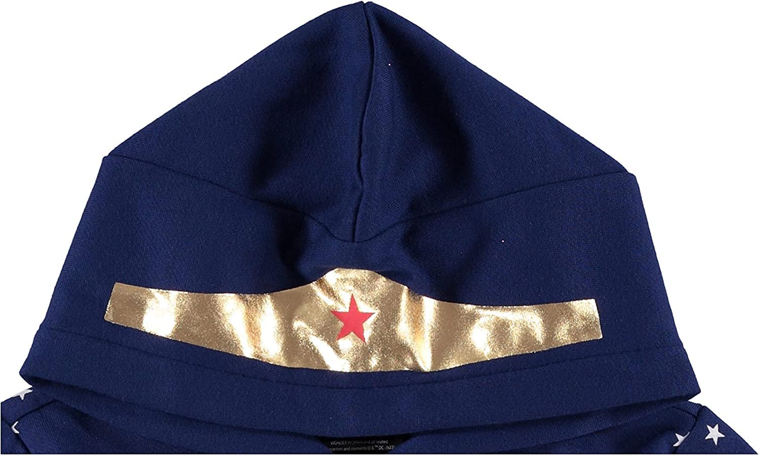 Mighty Fine Girls Wonder Woman Hoodie - Wonder Woman Cosplay Zip-Up Hoodie Sizes 4-16