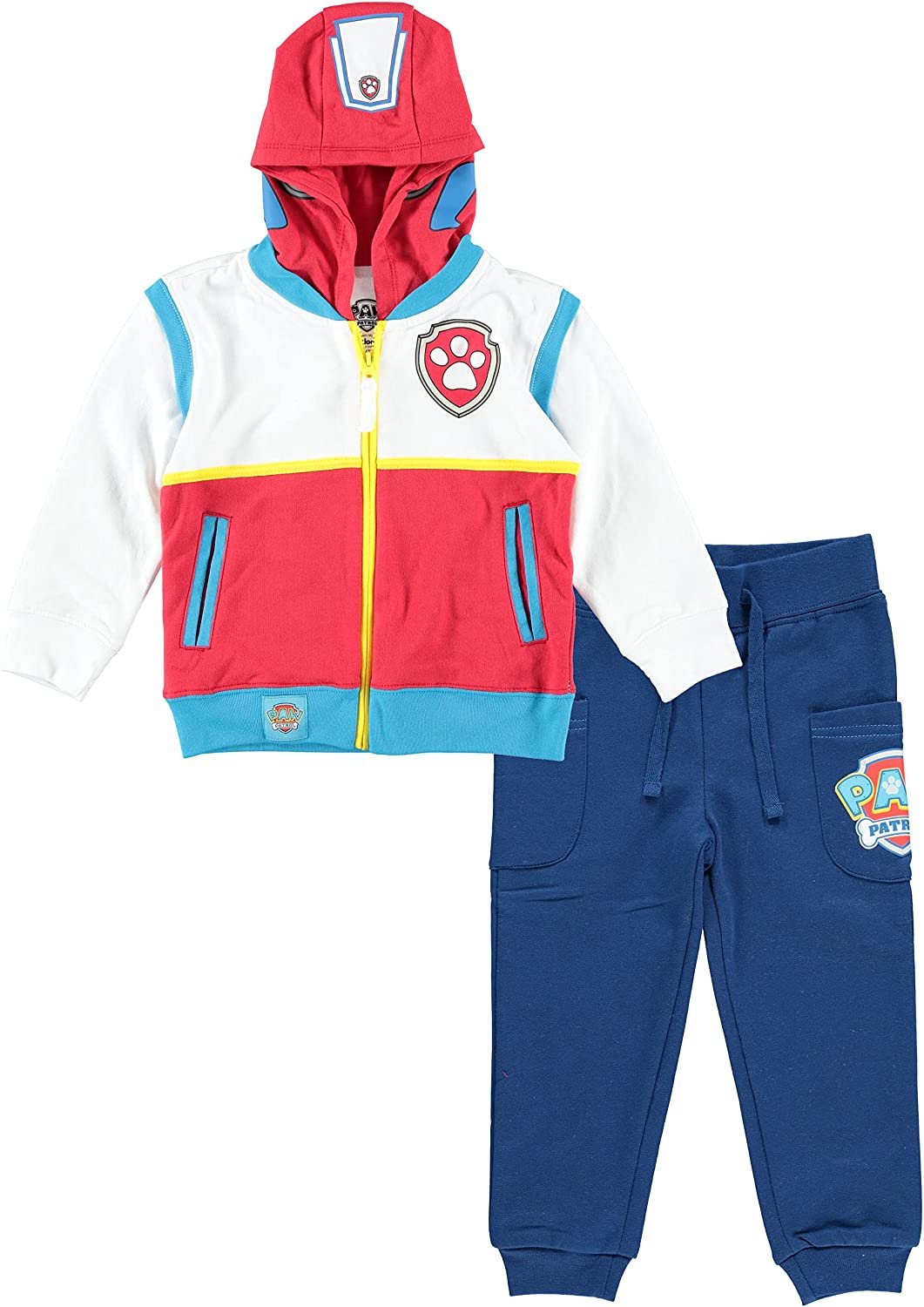 FREEZE Paw Patrol Boy's Toddler Hoodie and Jogger Pants- Ryder Paw Patrol Set 2 PACK Clothing Set