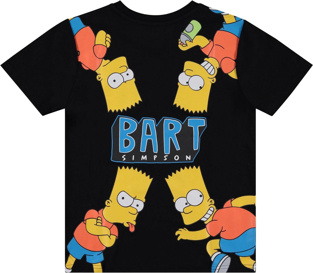 The Simpsons Boy's Bart T-Shirt and Shorts Bundle Clothing Set- Little and Big Boys Bart Simpson Sizes 4-20