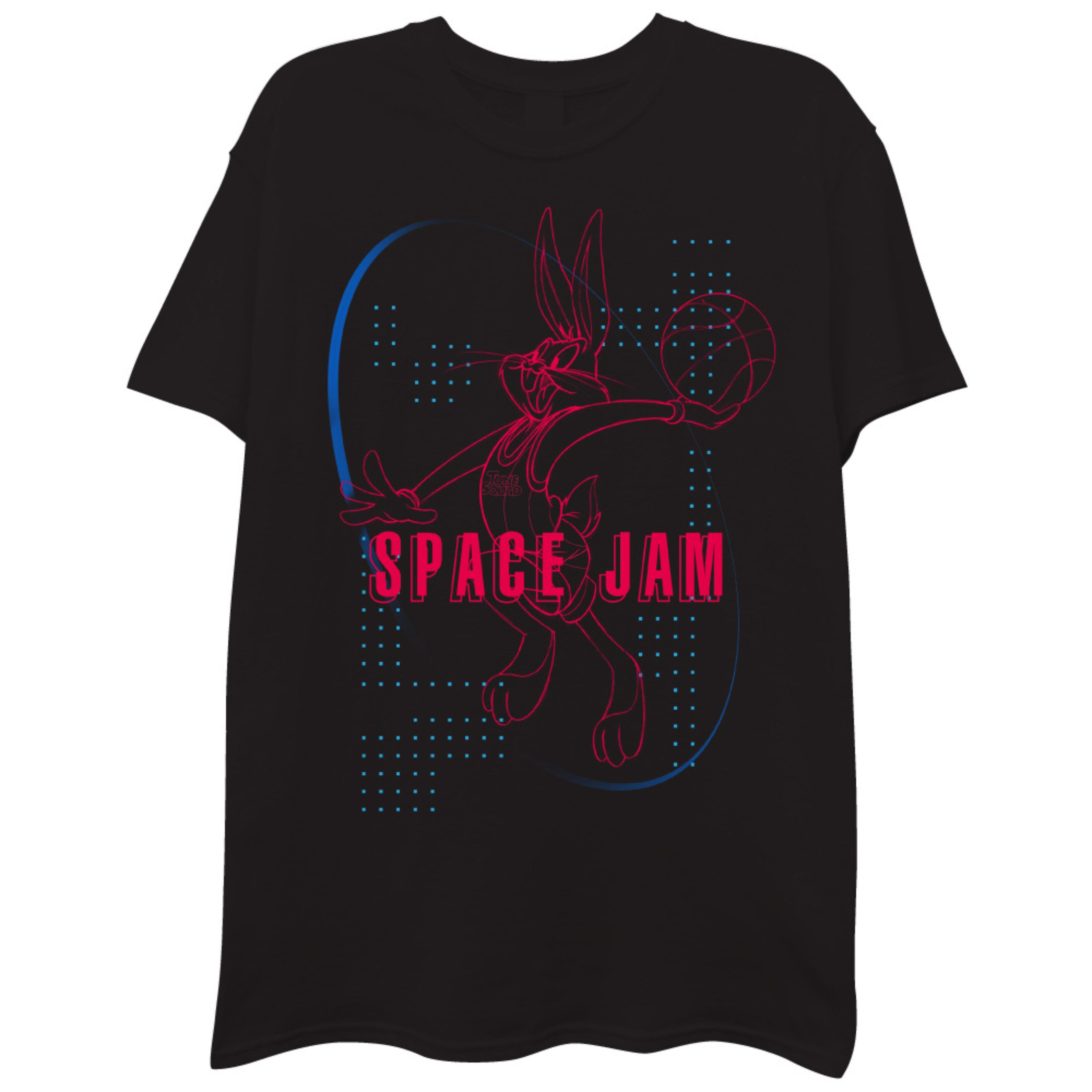 Men's Space Jam A New Legacy Short Sleeve T-Shirt- Looney Tunes Tune Squad Bugs Bunny T-Shirt