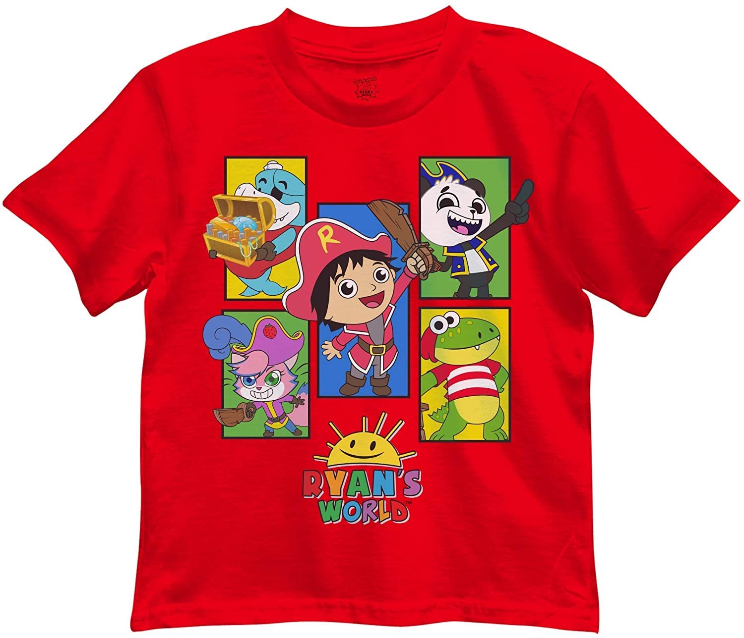 Ryan's World Little Boy's Ryan and Friends T-Shirt