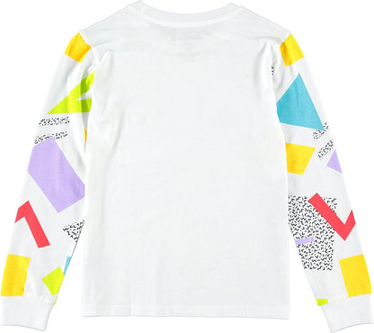 rugrats Nickelodeon Boys Long Sleeve T-Shirt - All Over Print Design T-Shirt