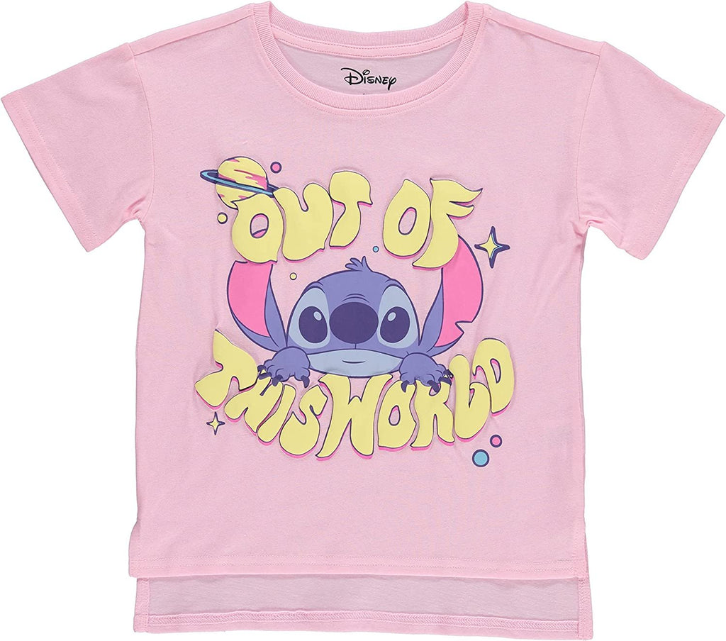 Disney Lilo & Stitch Clothing Set, Short Sleeve T-Shirt and Leggings Set- Girls Sizes 4-16