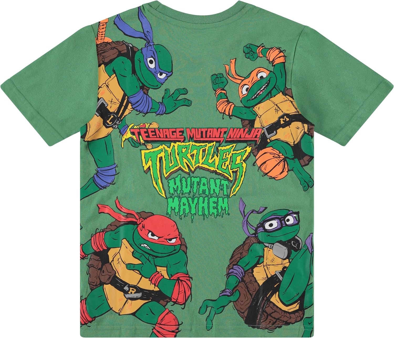 Teenage Mutant Ninja Turtles Boys T-Shirt and Shorts Set, Little and Big Boys Sizes 4-20