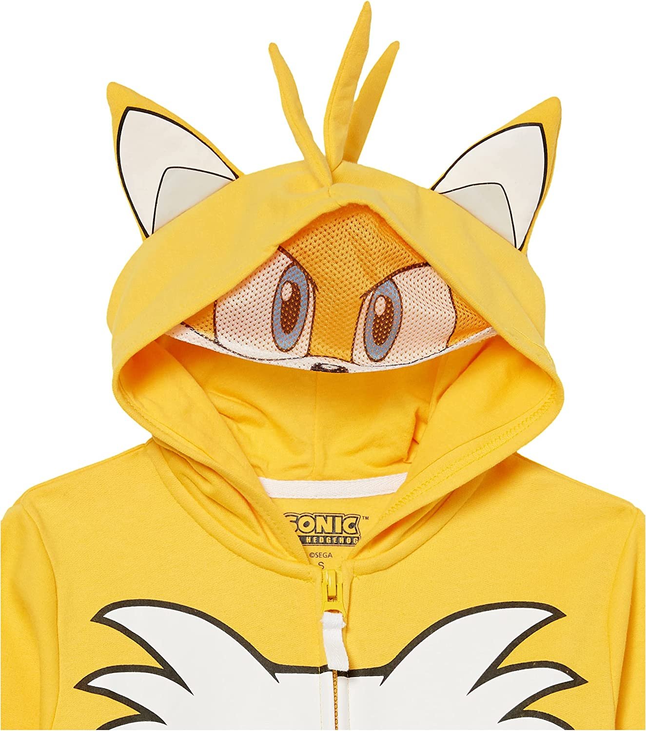 Sonic the hedgehog Hooded Jumpsuit Costume for Adults