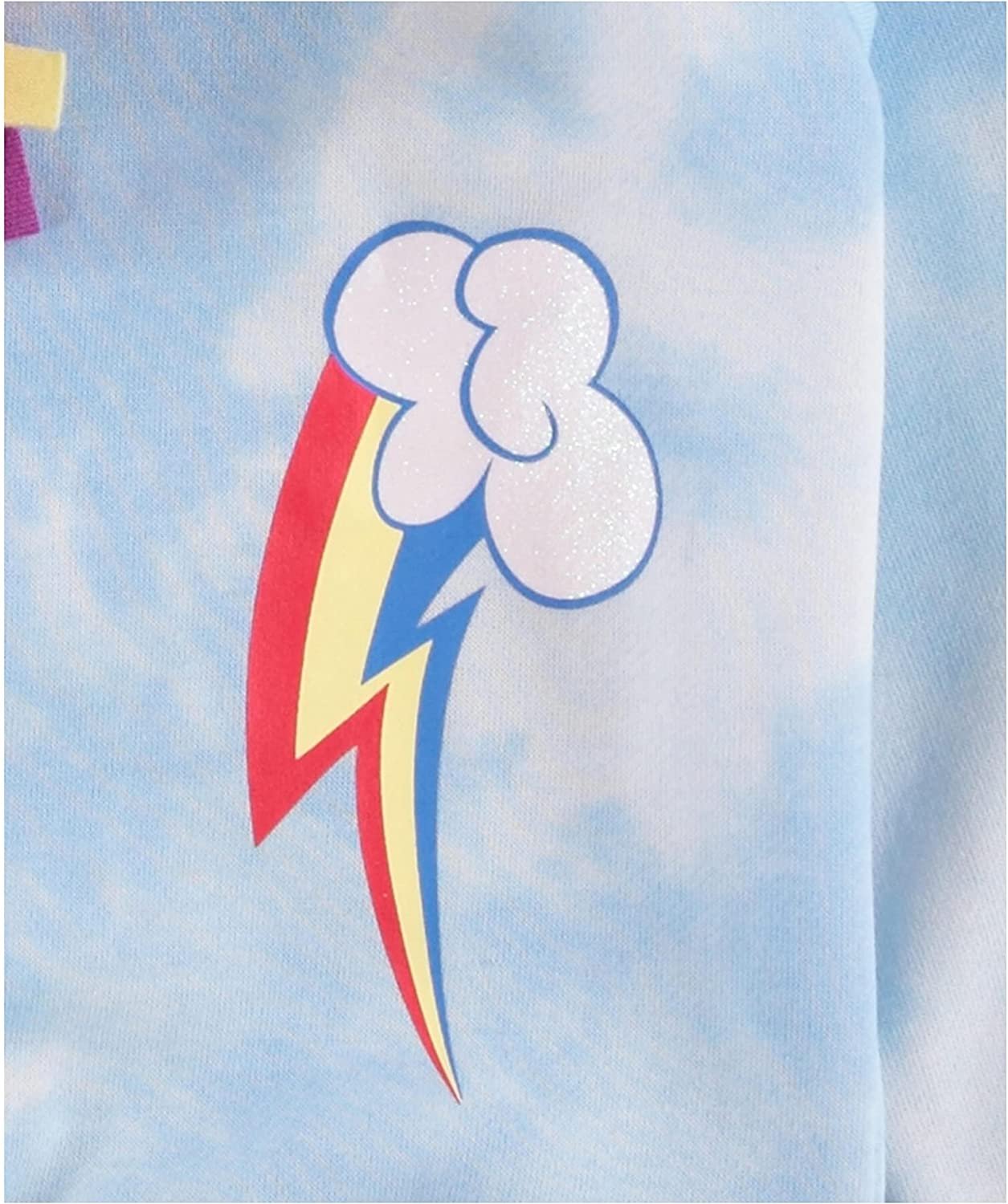 My Little Pony Magical Rainbow Dash Cosplay Hoodie for Girls - Super Soft & Fun for Playtime and Parties!