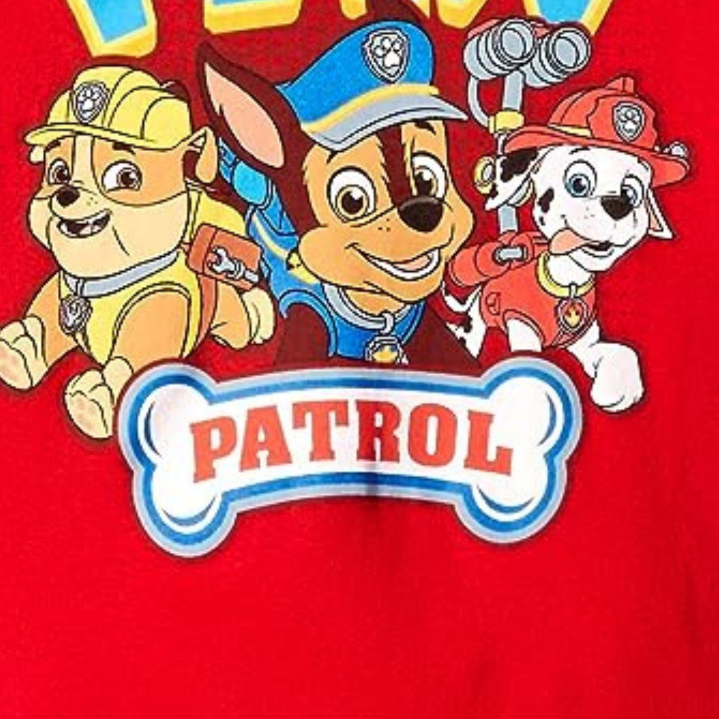 Paw Patrol Boys Short Sleeve T-Shirt-Chase, Marshall, Rubble, Zuma, Rocky-Nick Jr