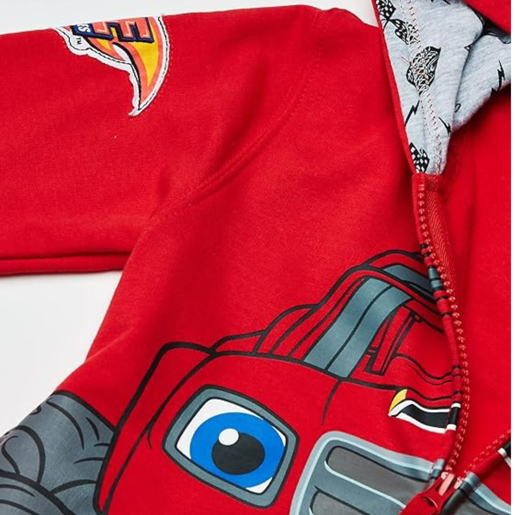 Nickelodeon Boys' Toddler Monster Machines Lets Blaze Hoodie