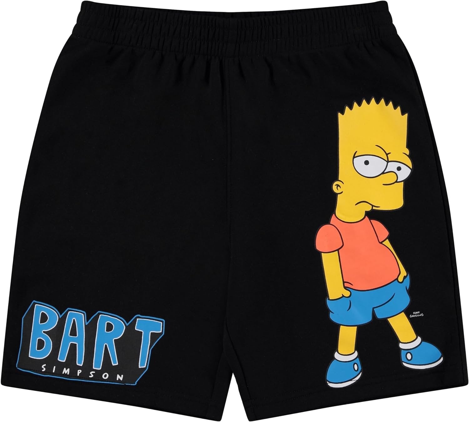 The Simpsons Boy's Bart T-Shirt and Shorts Bundle Clothing Set- Little and Big Boys Bart Simpson Sizes 4-20