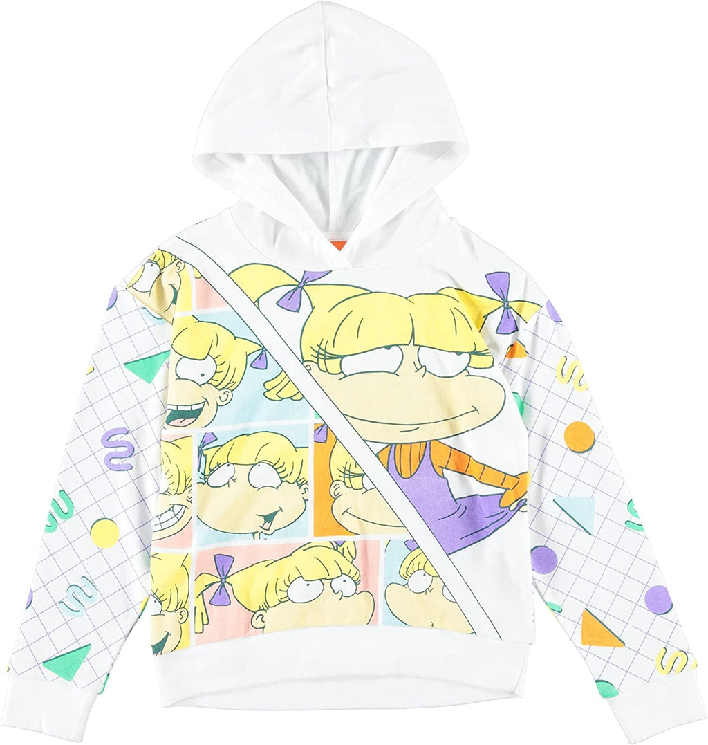 rugrats Girls' Nickelodeon Angelica Hoodie and Jogger Clothing Set - Sizes 4-16